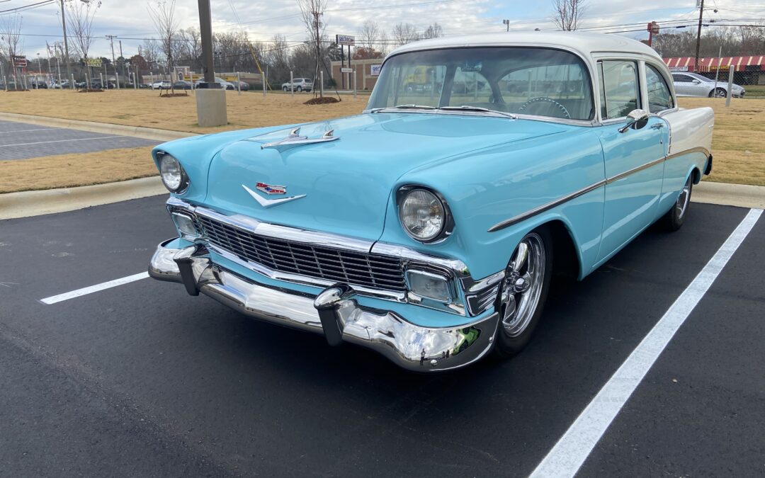 A history of the 1955, 1956, and 1957 Chevrolet sedans